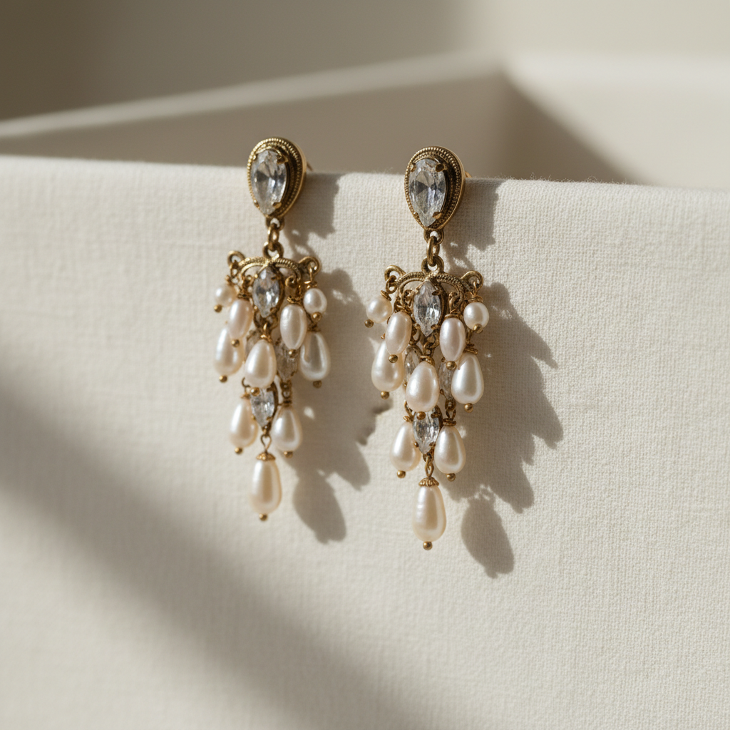Vintage Chandelier Earrings