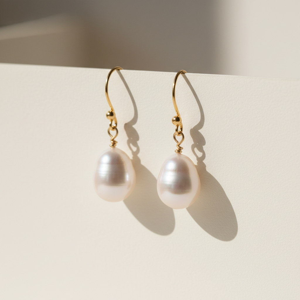 Pearl Drop Earrings