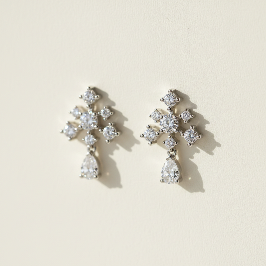 Starlight Cluster Earrings